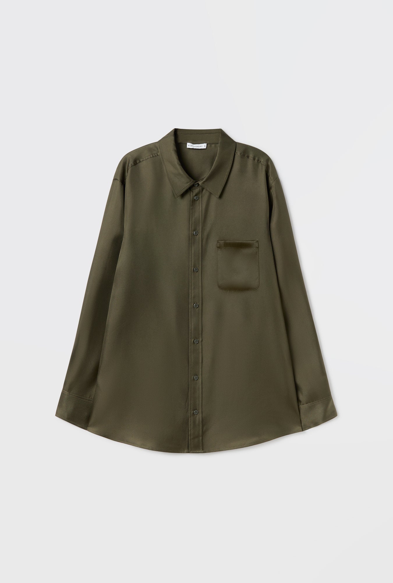 TWILL BOYFRIEND SHIRT 2.0 PINE