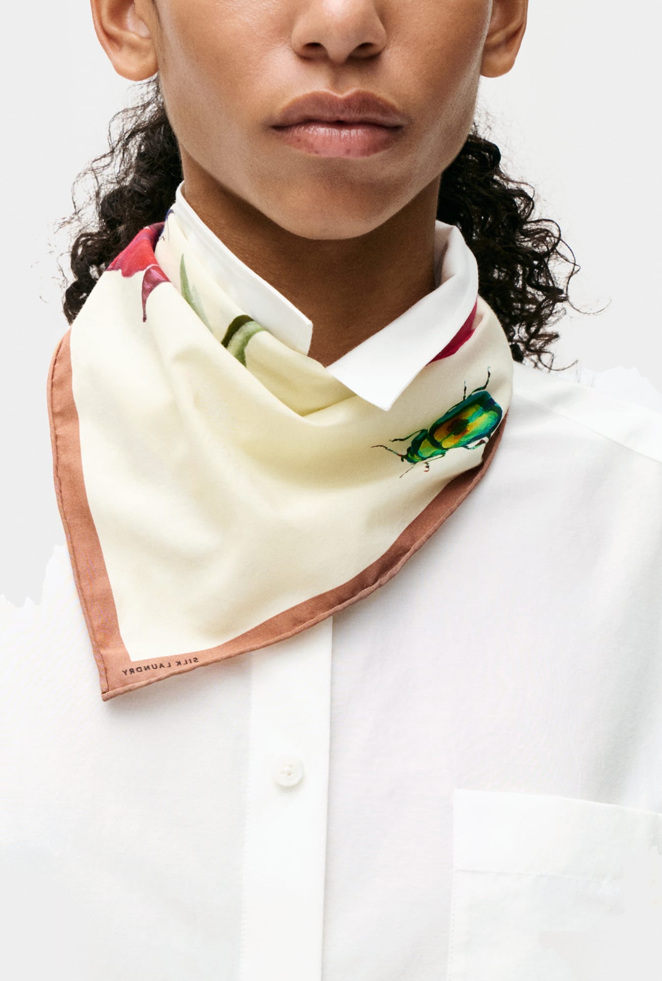 TWILL SCARF INSECTS