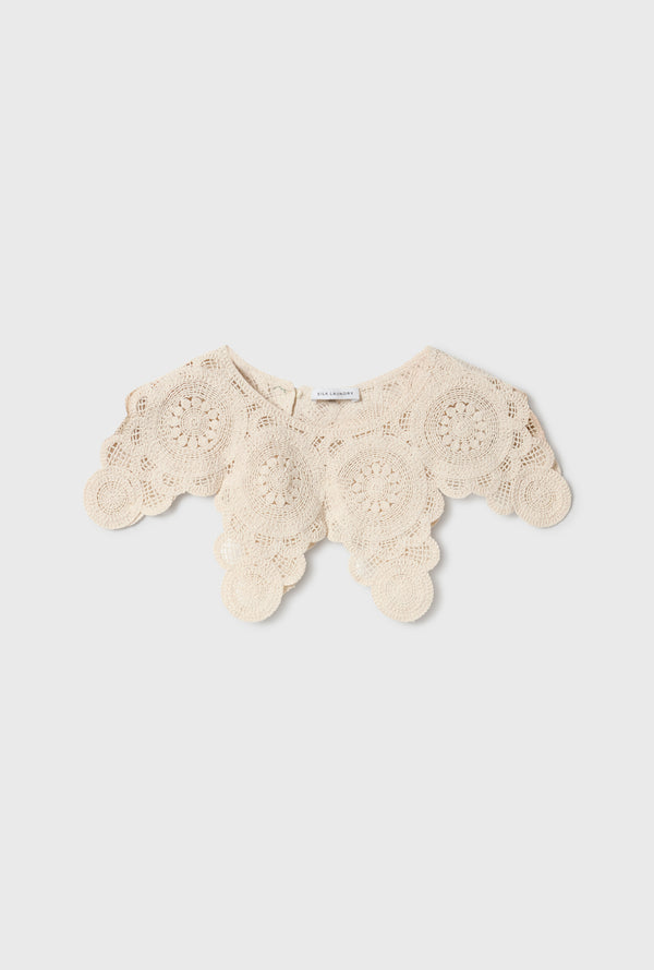 DOILIES COLLAR OFF-WHITE