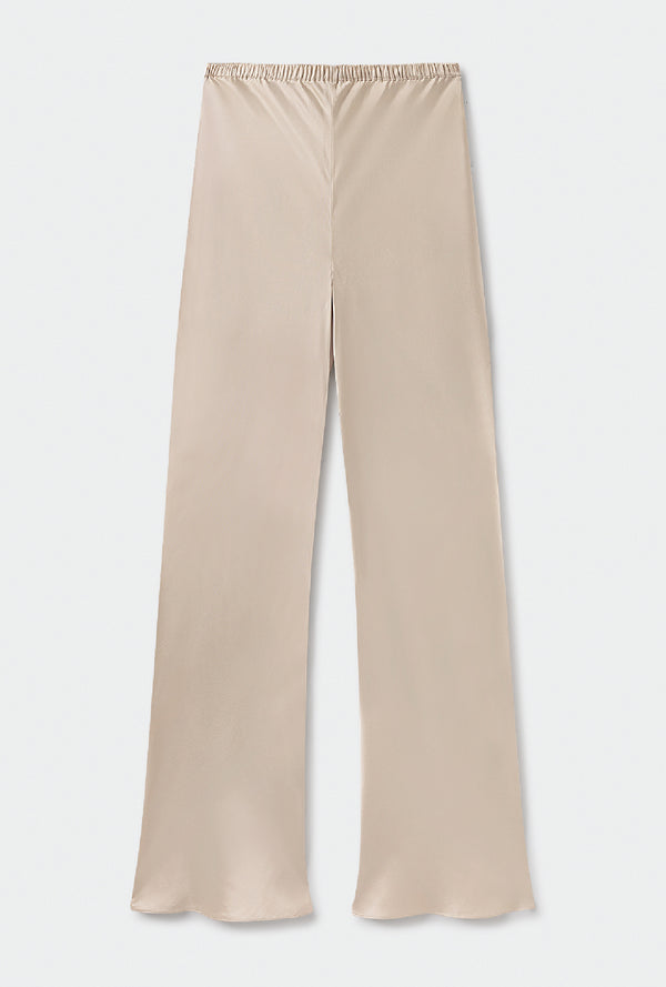 BIAS CUT PANTS HAZELNUT