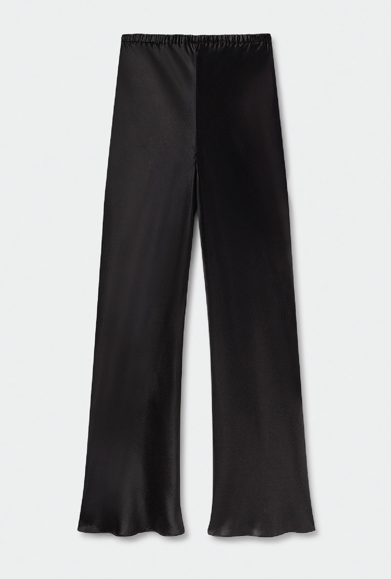 BIAS CUT PANTS BLACK