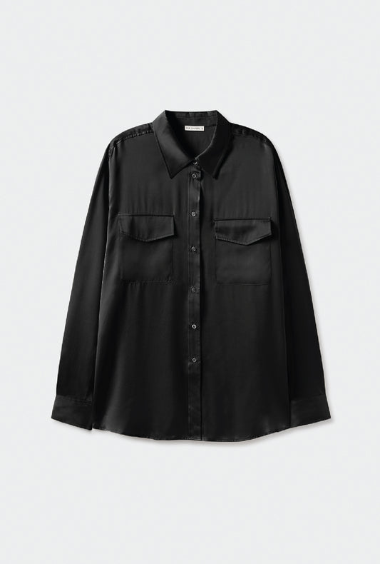 BOYFRIEND SHIRT BLACK